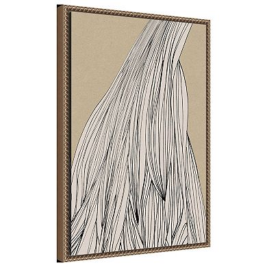 Home Set No 3 by Dan Hobday Framed Canvas Wall Art Print