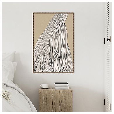 Home Set No 3 by Dan Hobday Framed Canvas Wall Art Print