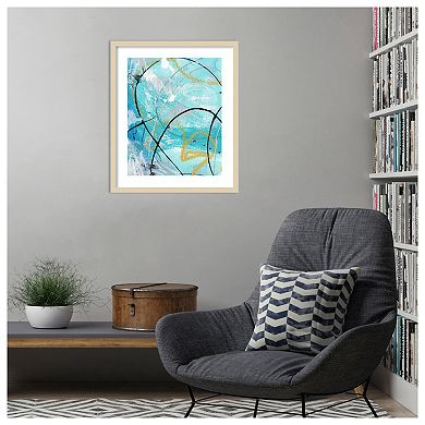 Whirlwind I by Laura Gibson Wood Framed Wall Art Print