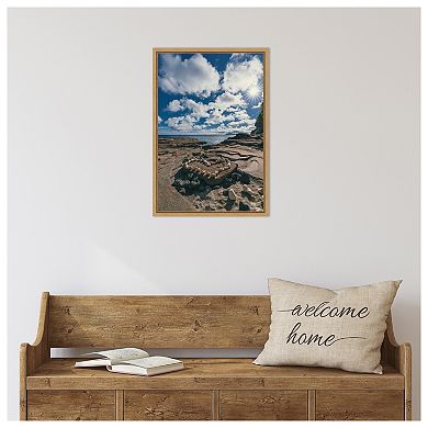 Heart of Hawaii by Max Blakesberg Studios Framed Canvas Wall Art Print