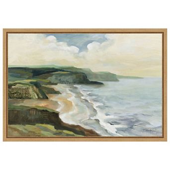 Irish Coast by Silvia Vassileva Framed Canvas Wall Art Print