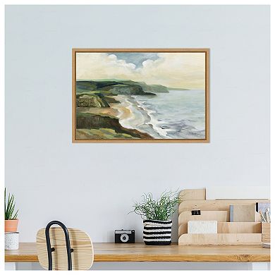 Irish Coast by Silvia Vassileva Framed Canvas Wall Art Print
