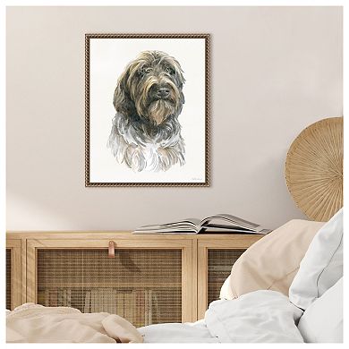 Hunting Dogs I by Beth Grove Framed Canvas Wall Art Print