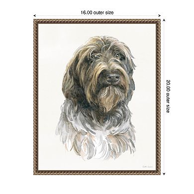 Hunting Dogs I by Beth Grove Framed Canvas Wall Art Print