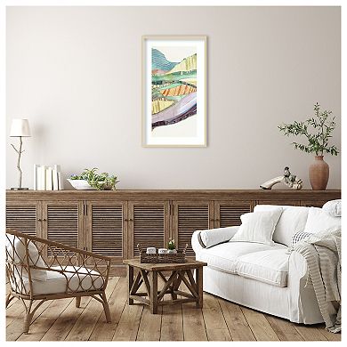Movements by Jacob q Wood Framed Wall Art Print