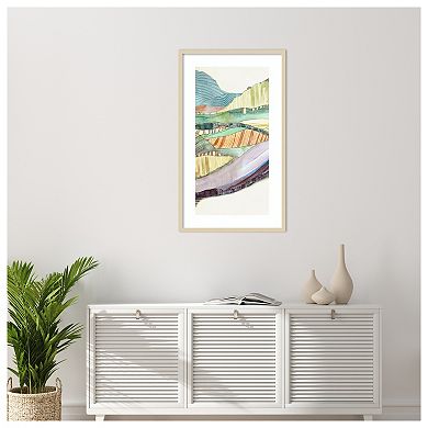 Movements by Jacob q Wood Framed Wall Art Print