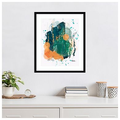 Wind In The Woods by Ishita Banerjee Wood Framed Wall Art Print