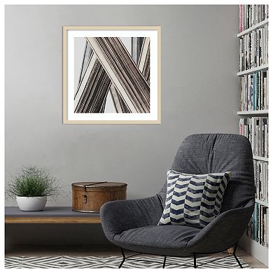 Bold Impressions II by Jacob q Wood Framed Wall Art Print