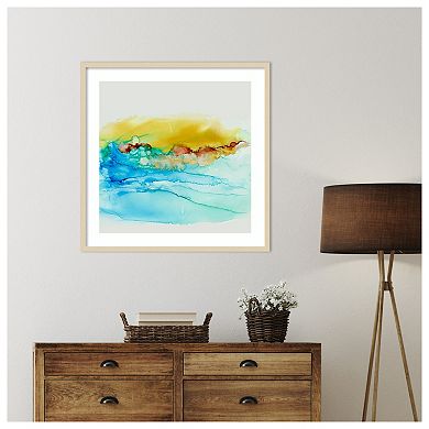 Sky Alive by Lera Wood Framed Wall Art Print