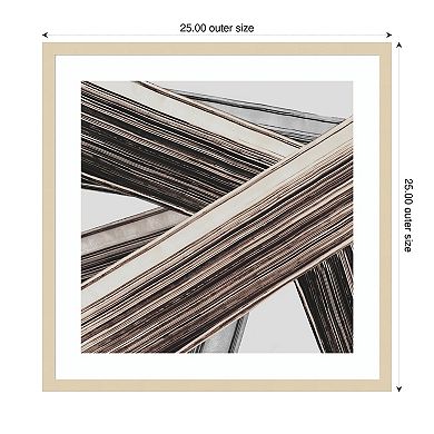 Bold Impressions I by Jacob q Wood Framed Wall Art Print
