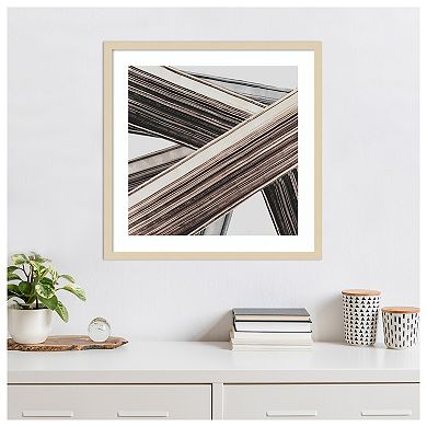 Bold Impressions I by Jacob q Wood Framed Wall Art Print