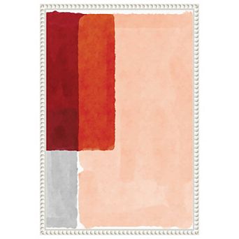 Minimal Watercolor No 1 by Jay Stanley Framed Canvas Wall Art Print