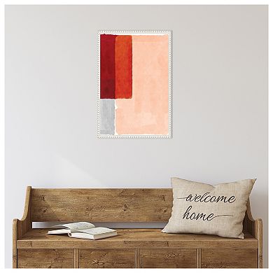 Minimal Watercolor No 1 by Jay Stanley Framed Canvas Wall Art Print