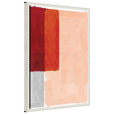 Minimal Watercolor No 1 by Jay Stanley Framed Canvas Wall Art Print