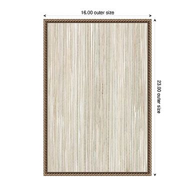 Lines and Textures No 2 by Alma Framed Canvas Wall Art Print