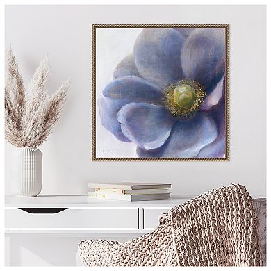 Contemporary Anemone by Danhui Nai Framed Canvas Wall Art Print