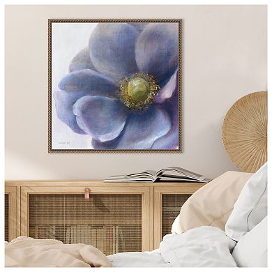 Contemporary Anemone by Danhui Nai Framed Canvas Wall Art Print
