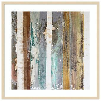 Textured Grain IV by Erin McGee Ferrell Wood Framed Wall Art Print