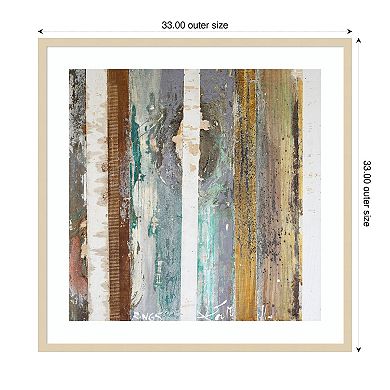 Textured Grain IV by Erin McGee Ferrell Wood Framed Wall Art Print