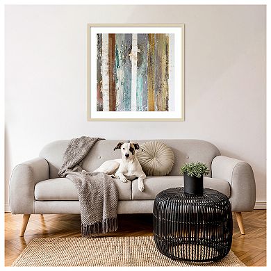 Textured Grain IV by Erin McGee Ferrell Wood Framed Wall Art Print