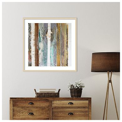 Textured Grain IV by Erin McGee Ferrell Wood Framed Wall Art Print