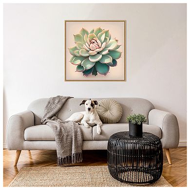 Echeveria Pulidinis by Incado Framed Canvas Wall Art Print