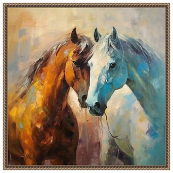 Lucky Couple II by Irena Orlov Framed Canvas Wall Art Print