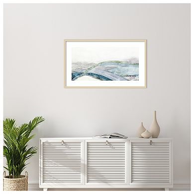 Way of Water by Lera Wood Framed Wall Art Print