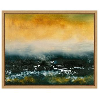 Falls I by Sharon Gordon Framed Canvas Wall Art Print
