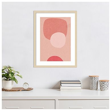 Abstraction 2 by Nktn Wood Framed Wall Art Print
