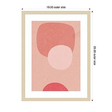 Abstraction 2 by Nktn Wood Framed Wall Art Print