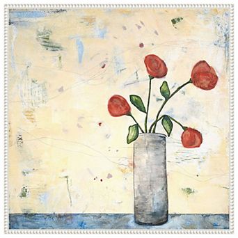 From The Garden by Jodi Major Framed Canvas Wall Art Print