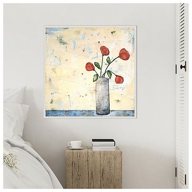From The Garden by Jodi Major Framed Canvas Wall Art Print