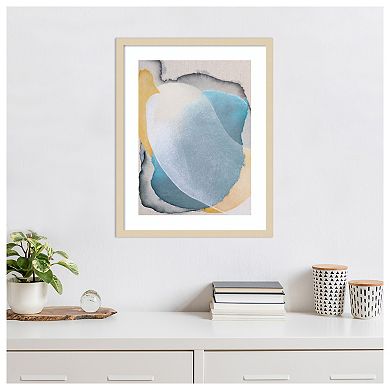 Mirror by Anastasiya Devochkina Wood Framed Wall Art Print