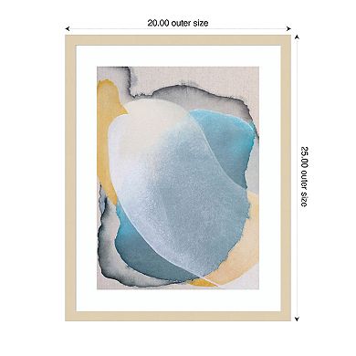 Mirror by Anastasiya Devochkina Wood Framed Wall Art Print