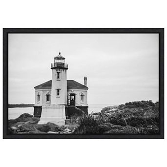 Looking Out by Nathan Larson Framed Canvas Wall Art Print