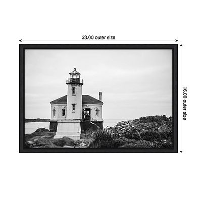 Looking Out by Nathan Larson Framed Canvas Wall Art Print