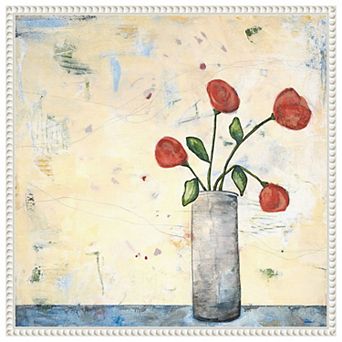 From The Garden by Jodi Major Framed Canvas Wall Art Print