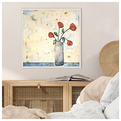 From The Garden by Jodi Major Framed Canvas Wall Art Print