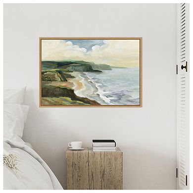 Irish Coast by Silvia Vassileva Framed Canvas Wall Art Print