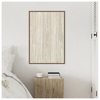 Lines and Textures No 2 by Alma Framed Canvas Wall Art Print