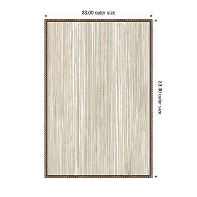 Lines and Textures No 2 by Alma Framed Canvas Wall Art Print