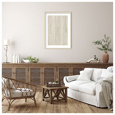 Lines and Textures No 2 by Alma Wood Framed Wall Art Print