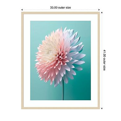 Pink Bliss by Incado Wood Framed Wall Art Print