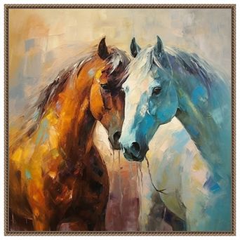 Lucky Couple II by Irena Orlov Framed Canvas Wall Art Print