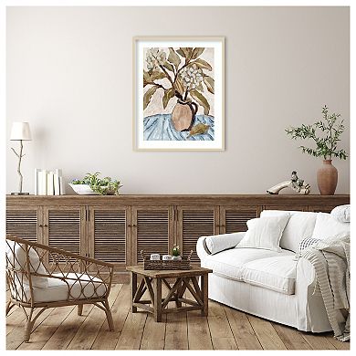 Muted Bouquet Canvas Art Print by Urban Road Wood Framed Wall Art Print