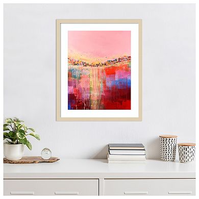 The Love In Us No 4 by Treechild Wood Framed Wall Art Print