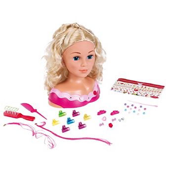 Theo Klein: Princess Coralie - 11" Hairdressing Head, Little Emma