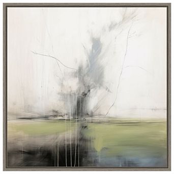 Illustrious Abstract Nature II by Irena Orlov Framed Canvas Wall Art Print