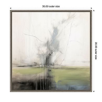 Illustrious Abstract Nature II by Irena Orlov Framed Canvas Wall Art Print